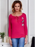 Blúzka CZ BZ 1415.04 fuchsiová