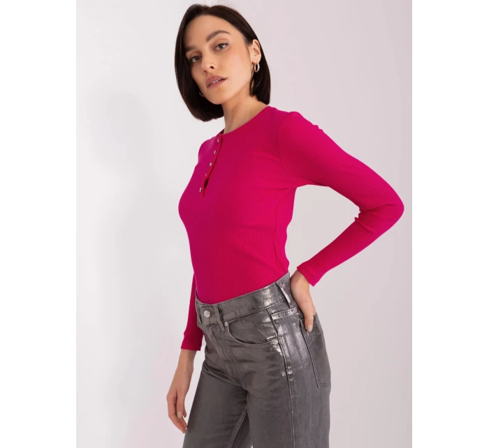 Bluzka RV BZ model 19040921 fuksjowy - FPrice Bluzka RV BZ model 19040921 fuksjowy - FPrice