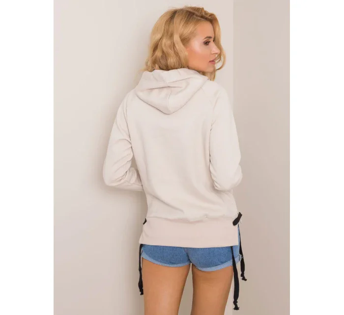 Dámska mikina TW BL G031.20P svetlo béžová