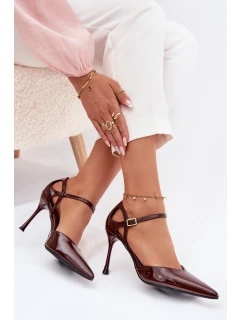 Lodičky s ihlovým podpätkom model 221915 Krok vo veľkom štýle