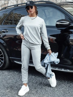 MILIAN dámská tepláková souprava světle šedá model 21980501 - Dstreet