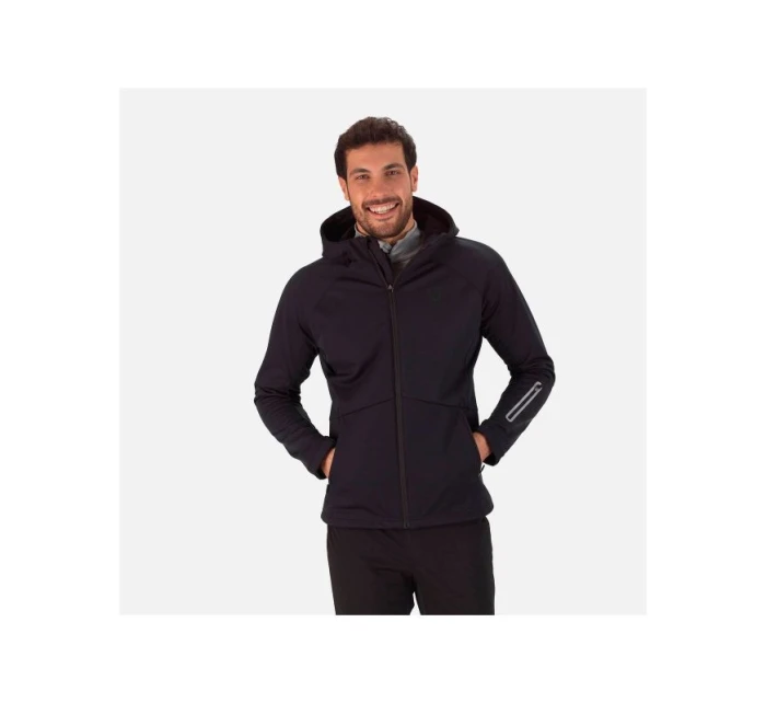 Kurtka ROSSIGNOL Softshell Hoodie Jkt czarny pánské
