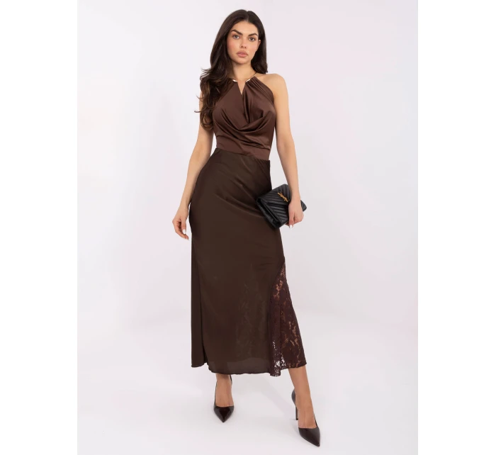 Sukňa MI SD G9140.34 tmavohnedá Sukňa MI SD G9140.34 tmavohnedá