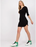 Šaty RV SK model 17047469 černá - FPrice Šaty RV SK model 17047469 černá - FPrice