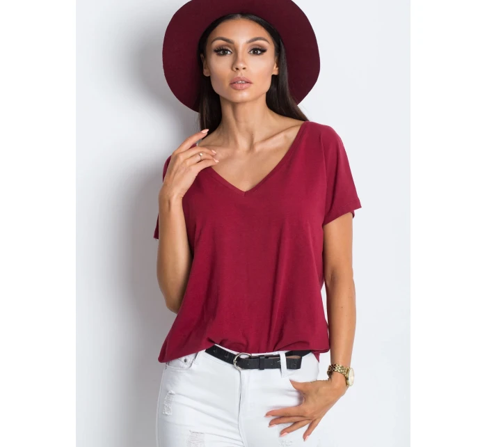 Tričko RV TS 4832.16P gaštanová