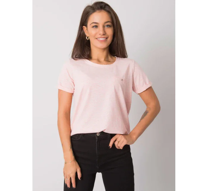 Tričko RV TS model 14828724 světle růžová - FPrice Tričko RV TS model 14828724 světle růžová - FPrice