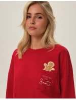 Dámske pyžamo Fawn 41900-33X Red - Henderson Ladies Dámske pyžamo Fawn 41900-33X Red - Henderson Ladies