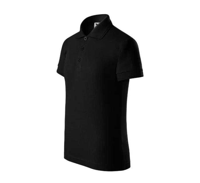 Pique Polo polokošile dětská černá Pique Polo polokošile dětská černá