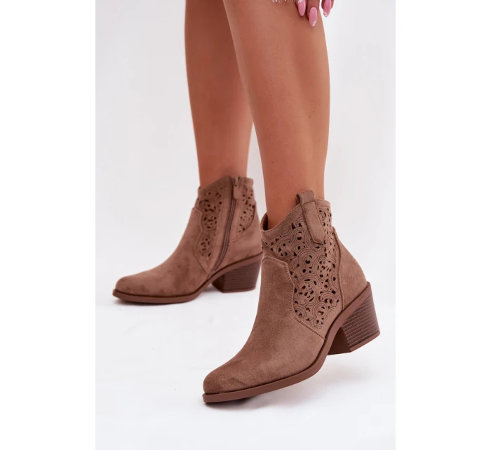 Topánky na podpätku model 224426 Step in style Topánky na podpätku model 224426 Step in style