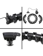 HMS HHW01 obruč s výstupkami a závažiami čierna HMS HHW01 obruč s výstupkami a závažiami čierna