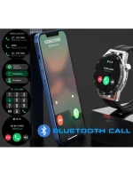 Černý silikonový řemínek + černý kožený řemínek model 21804953 - RUBICON