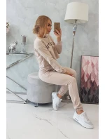 Sada Atlanta s potiskem béžová Sada Atlanta s potiskem béžová