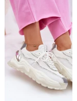 Dámské Sportovní Obuv model 21563398 Bílé - Cross Jeans