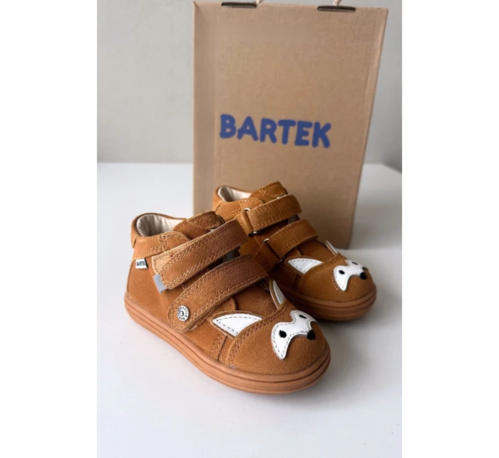 Kožené Dětské Boty Pro S   Světle Hnědé model 21958938 - Bartek S.A.