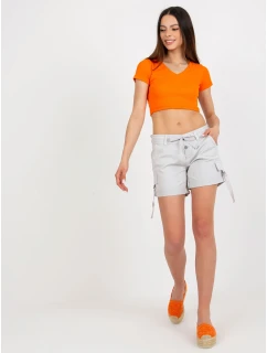 Szorty model 21175298 granatowy - FPrice