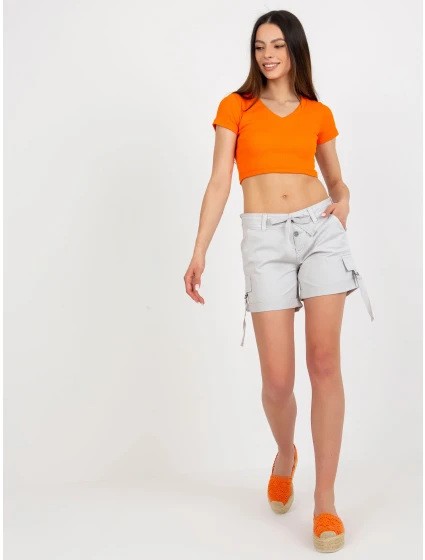 Szorty model 21175298 granatowy - FPrice