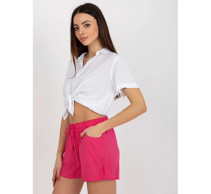 Dámské šortky model 18339213 fuchsiová - FPrice