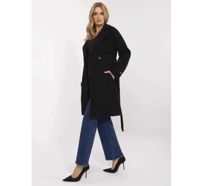 Kabát TW EN BI 2309.86 čierny Kabát TW EN BI 2309.86 čierny