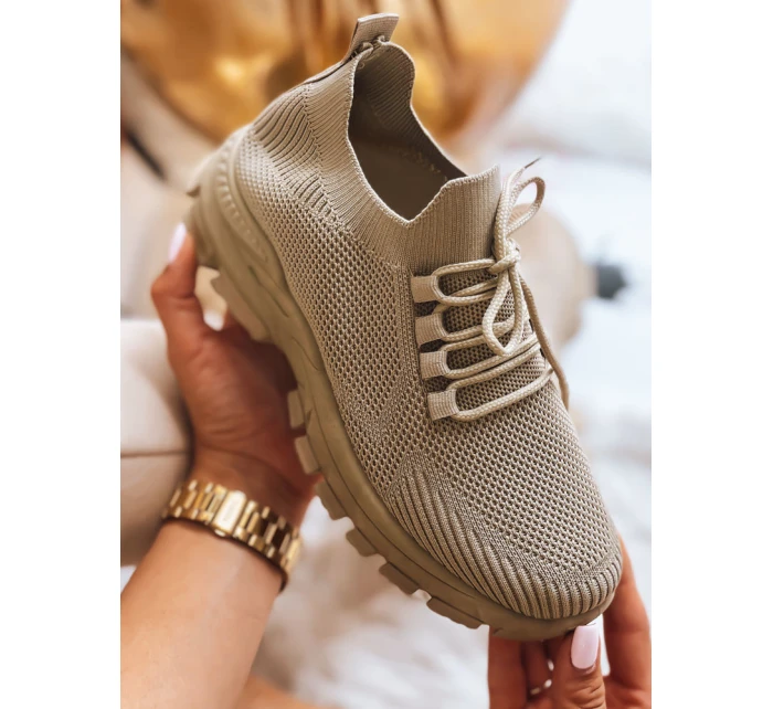Dámské tenisky khaki barvy Dstreet model 21970150 - FashionStreet Dámské tenisky khaki barvy Dstreet model 21970150 - FashionStreet