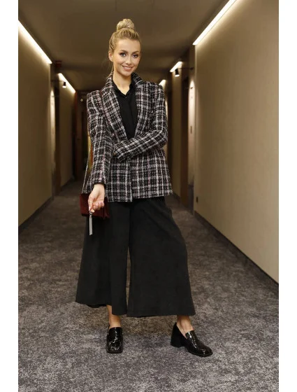 Černé sako model 18359859 - Ann Gissy Černé sako model 18359859 - Ann Gissy