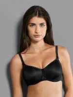 Mäkká podprsenka Lace Rose s penovou výplňou 5618 čierna - RosaFaia