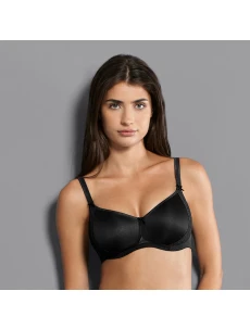 Mäkká podprsenka Lace Rose s penovou výplňou 5618 čierna - RosaFaia