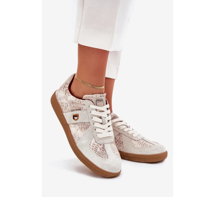 Dámské tenisky  Just Dare  vzor Béžové model 21703414 - Daniel Lopez Just Dare
