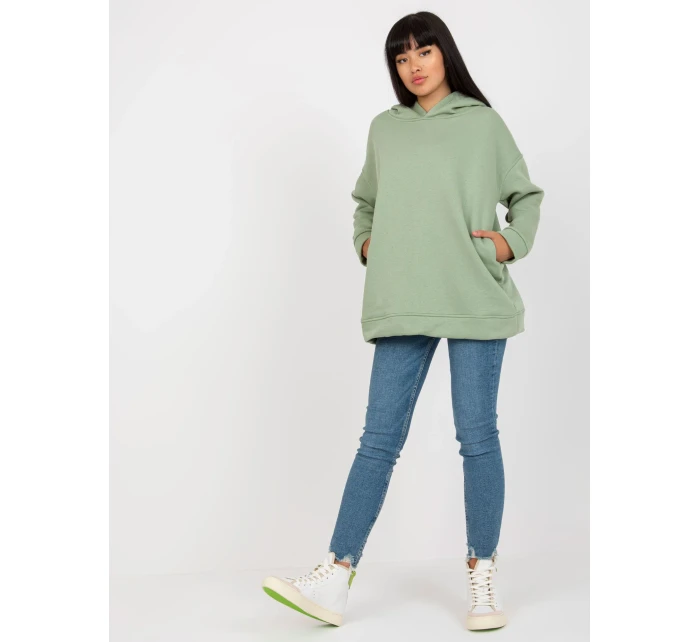 Mikina RV BL 8042.00P pistácie