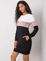 Šaty RV SK 5869.04 bielo-čierne