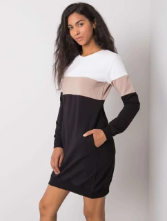 Šaty RV SK 5869.04 bielo-čierne