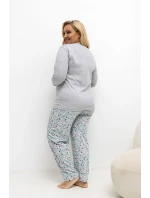 Pohodlné pyžamo pre plnoštíhly model 221182 Forever Pink