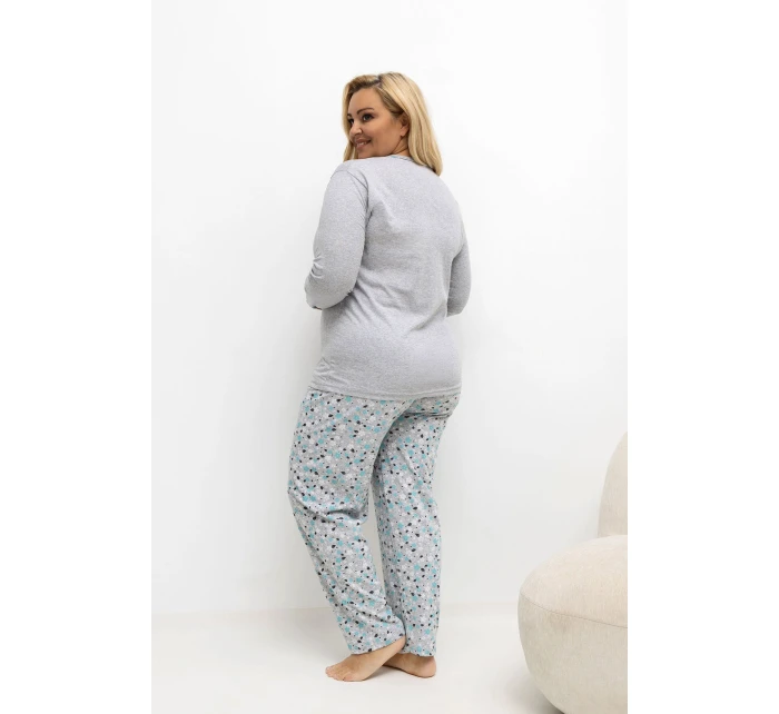 Pohodlné pyžamo pre plnoštíhly model 221182 Forever Pink