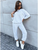 Dámská tepláková souprava light grey Dstreet model 21970708 - FashionStreet