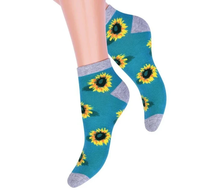 Dámske členkové ponožky Steven art.114