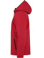 Padded Hooded Softshell Men Pánská zateplená softshellová bunda s kapucí model 22454925 red - Clique
