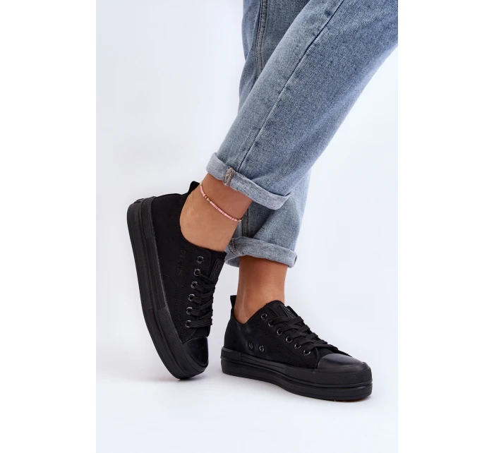 Dámské látkové tenisky Černé model 21646874 - EVENTO