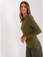 Sweter AT SW  khaki model 18987580 - FPrice