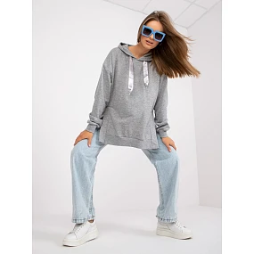 Mikina EM BL 402.15P sivá