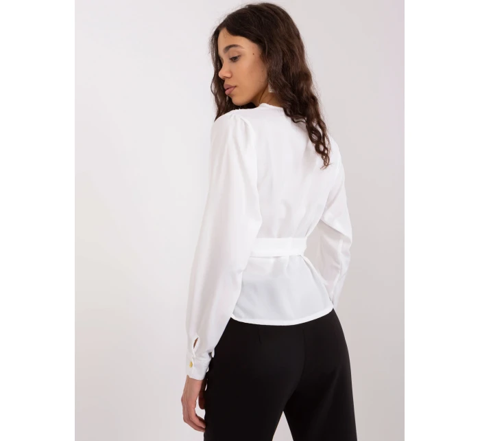 Bluzka EM BZ model 19034352 biały - FPrice Bluzka EM BZ model 19034352 biały - FPrice
