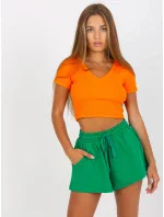 RV šortky SN model 17507151 zelená - FPrice RV šortky SN model 17507151 zelená - FPrice