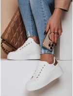 Dámske tenisky na platforme VISOLA gold FashionStreet ZY0696