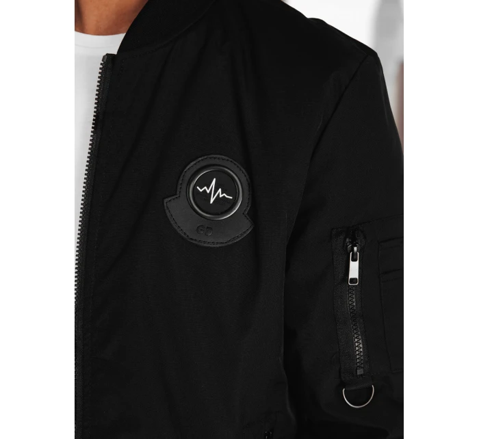 Pánská přechodná bunda bomber černá Dstreet model 21986405 - FashionStreet