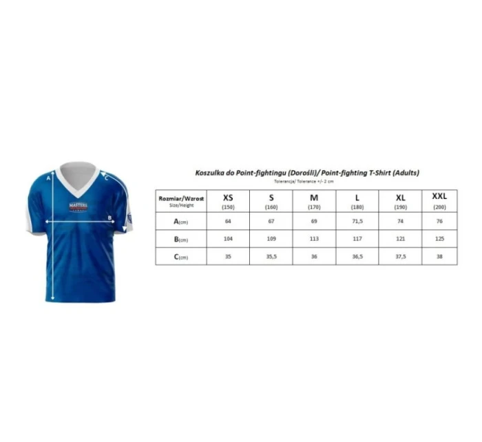 Tričko MASTERS pro model 21352318 - Point Tričko MASTERS pro model 21352318 - Point