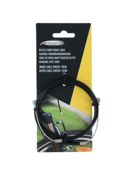 BRZDOVÉ LANKO S PANCIEROVANÝM PREVODNÍKOM PREDNÉHO BICYKLA