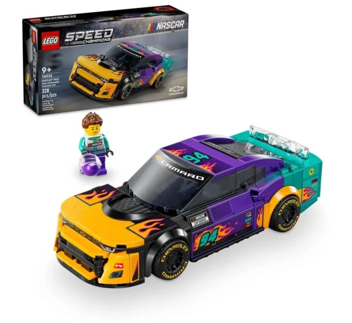 LEGO Speed Champions 76935 NASCAR Next Gen Chevrolet Camaro ZL1