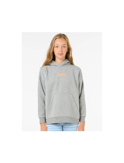 Mikina RIP CURL Island Bliss Hood – dievčenská, sivá