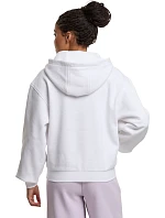 Build your Brand BY 444 Dámska mikina s kapucňou v oversize strihu „Loose Fit“ 56.0444 biela