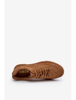 Trampki Męskie Zamszowe Big Star NN174186 Camel Trampki Męskie Zamszowe Big Star NN174186 Camel