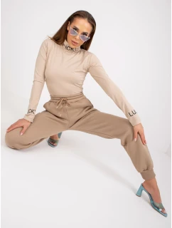 Tepláky EM DR 712.39P tmavo lila