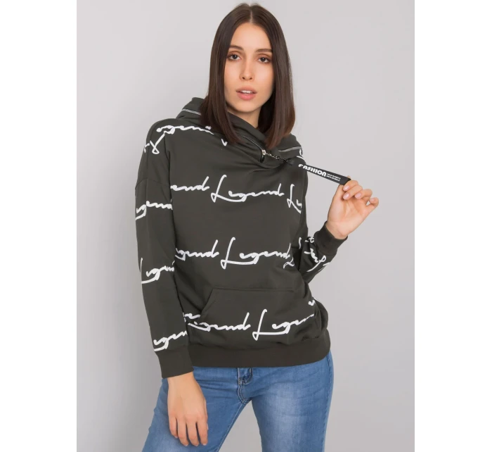 Blúzka RV BL 7127.27 tmavá khaki